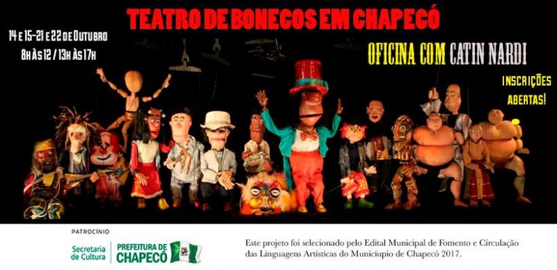 MOSTRA DA OFICINA DE CONSTRUO E MANIPULAO DE BONECOS DE MESA