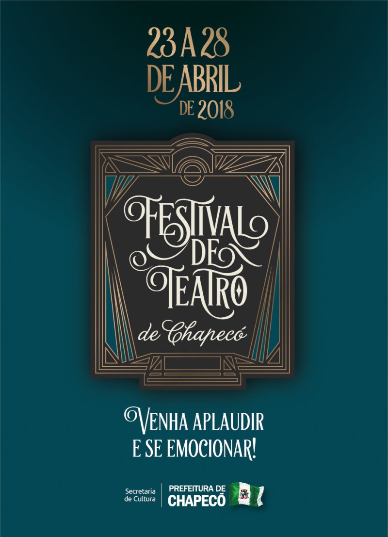 Festival Nacional de Teatro de Chapec - Edio 2018