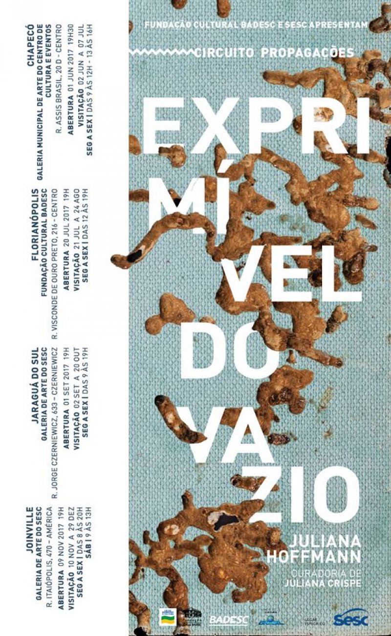 GALERIA DO CENTRO DE CULTURA E EVENTOS RECEBE A EXPOSIÇÃO EXPRIMÍVEL DO VAZIO