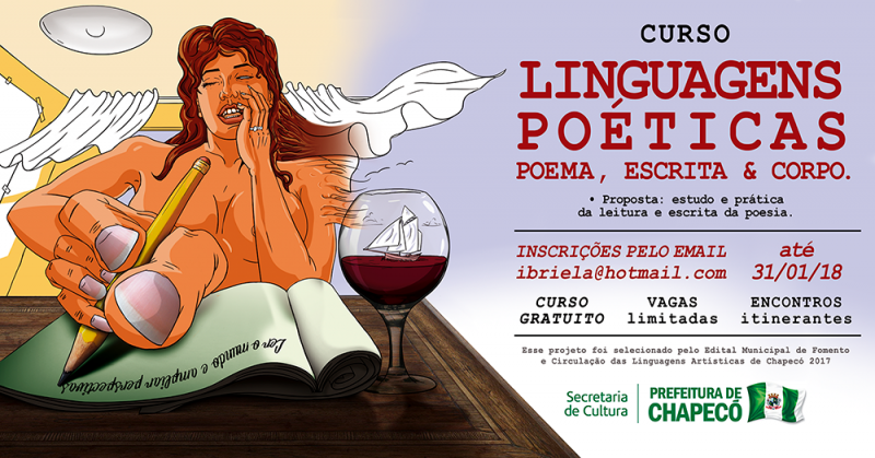 Curso - "Linguagens Poéticas: Poema, Escrita & Corpo"