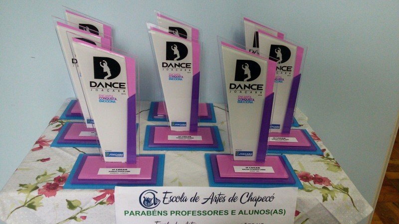 Escola de Artes de Chapecó recebe nove premiações em Festival de Dança