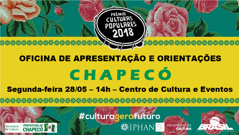 Oficina de apresentação - Edital de culturas populares