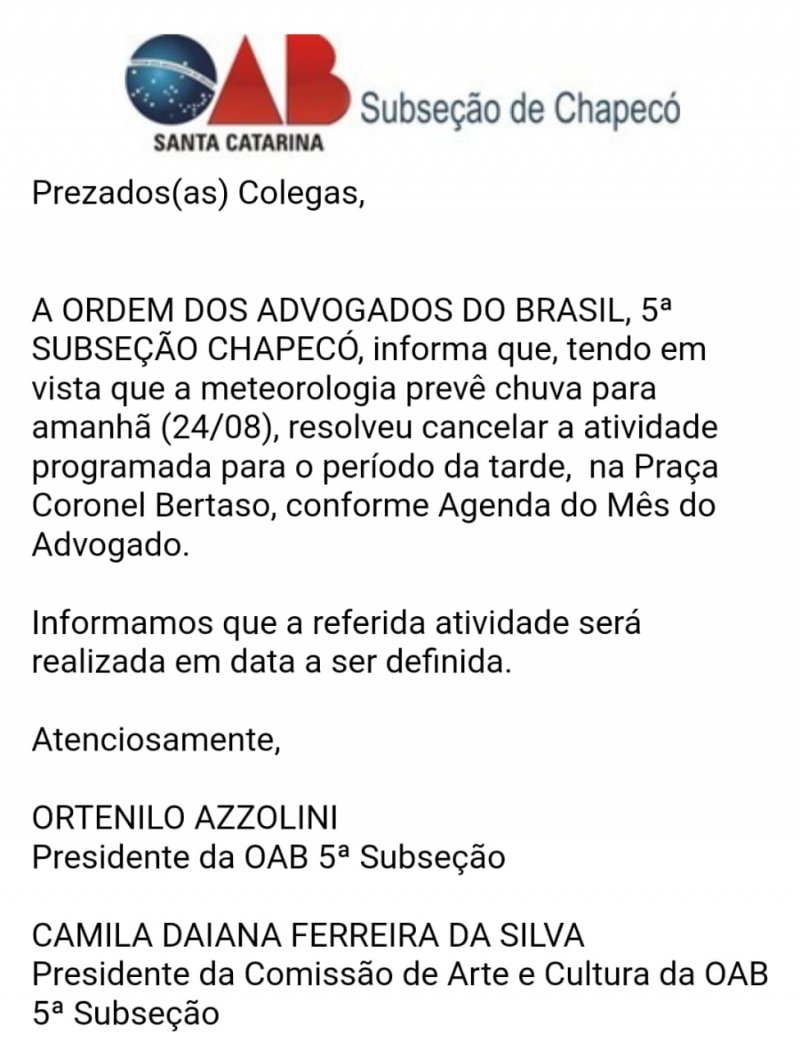 EVENTO CANCELADO!!