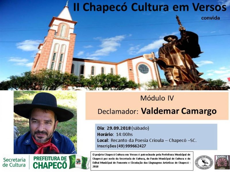 II Chapecó Cultura em Versos