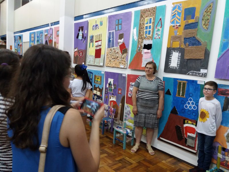 Nova exposição na Escola de Artes de Chapecó