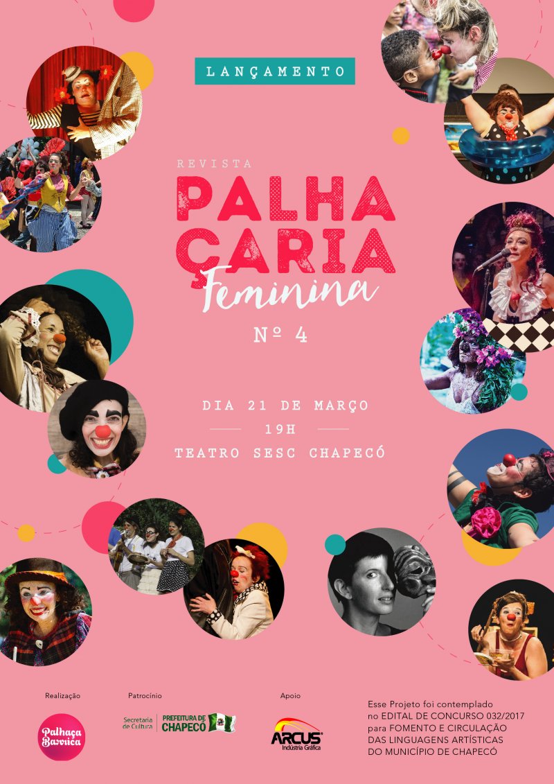 Única no Brasil, revista Palhaçaria Feminina chega a sua 4ª Edição