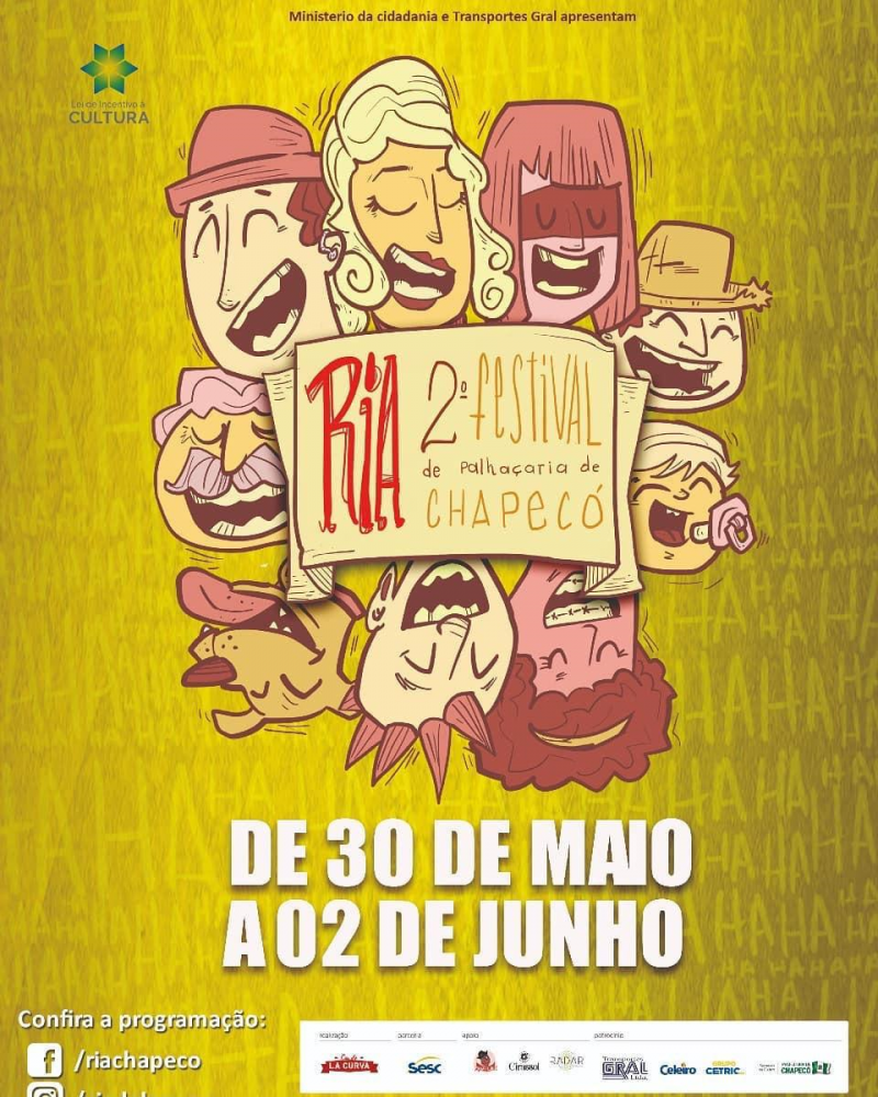 RIA - 2º Festival de Palhaçaria de Chapecó