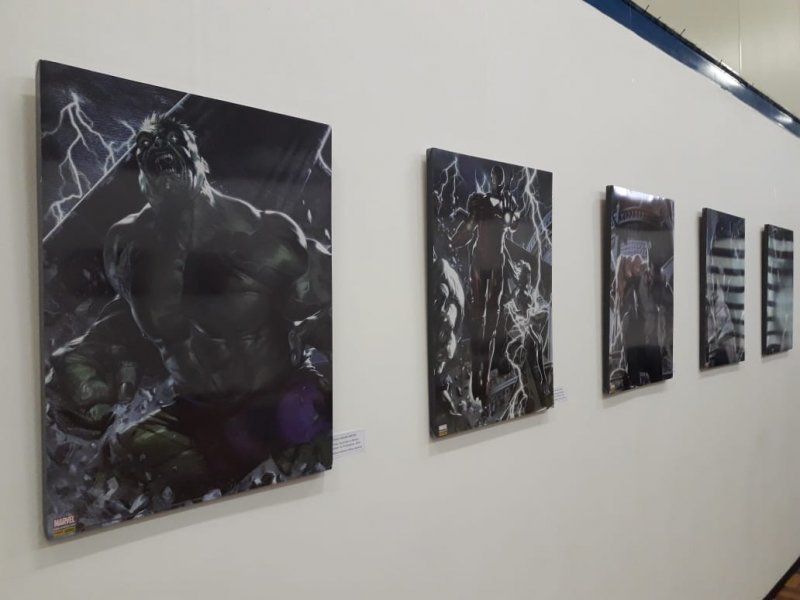 Escola de Artes realiza exposição de ilustrações