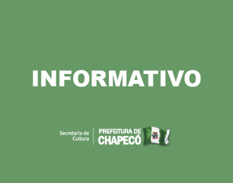 Determinações da Secretaria de Cultura diante o Novo Coronavírus