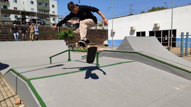 1º Aberto de Skate e Cultura de Chapecó reuniu competidores de 8 cidades
