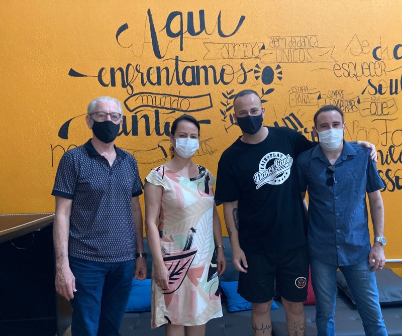 Presidente do Conselho Estadual de Cultura realiza visitas em Chapecó
