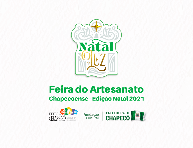 Programação natalina contará com feira do artesanato chapecoense