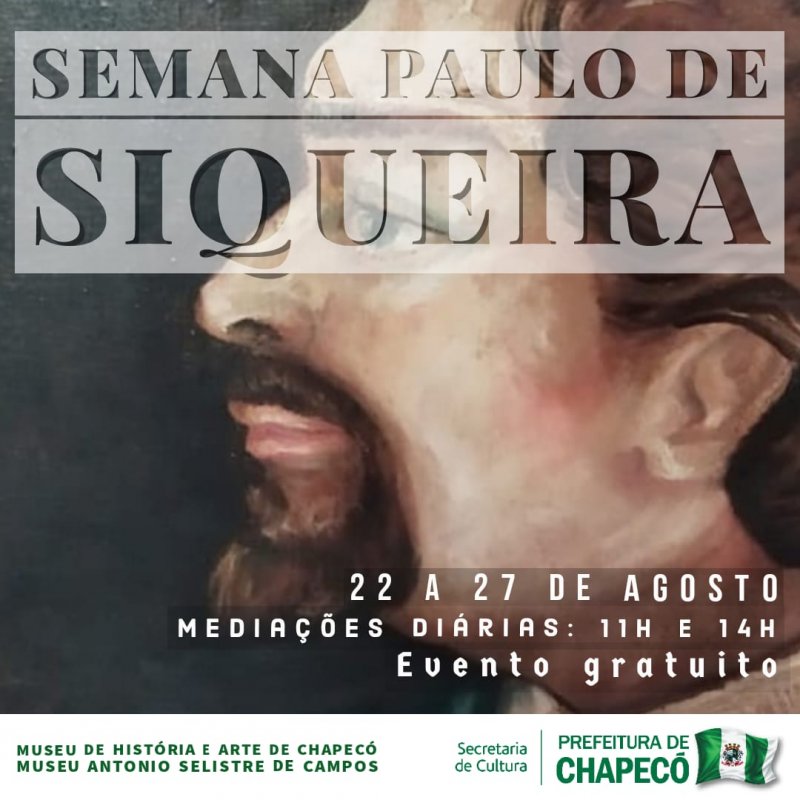 Museus de Chapecó realizam Semana Paulo de Siqueira