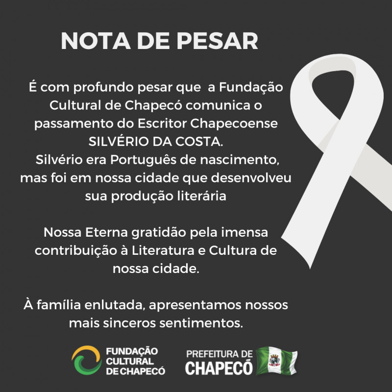 NOTA DE PESAR