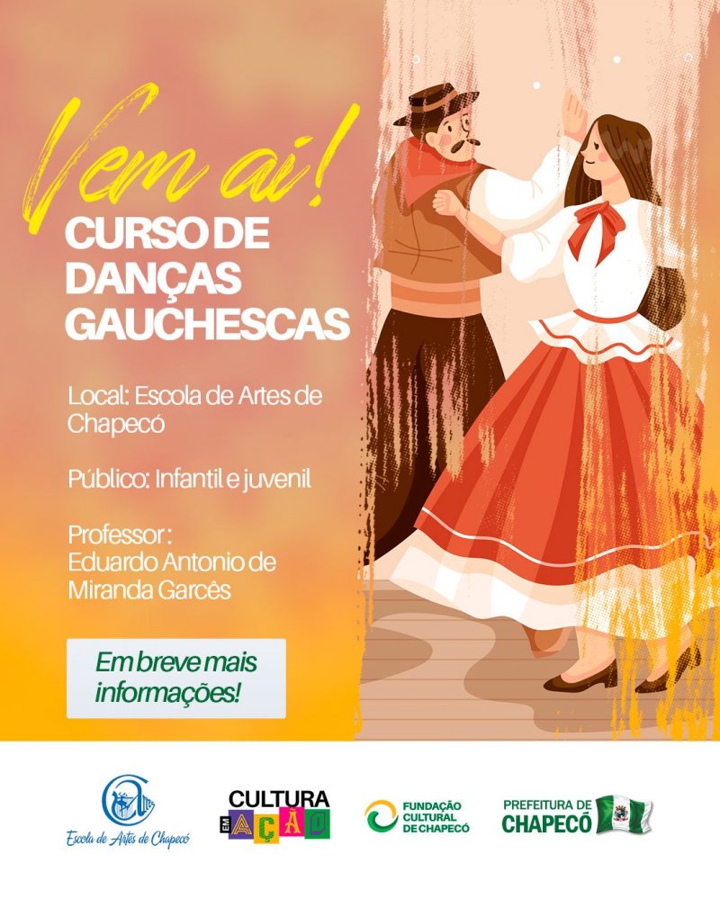 Escola de Artes de Chapecó oferece novos cursos de dança