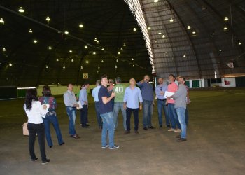 Comissão Central Organizadora inspeciona obras e serviços no parque da EFAPI