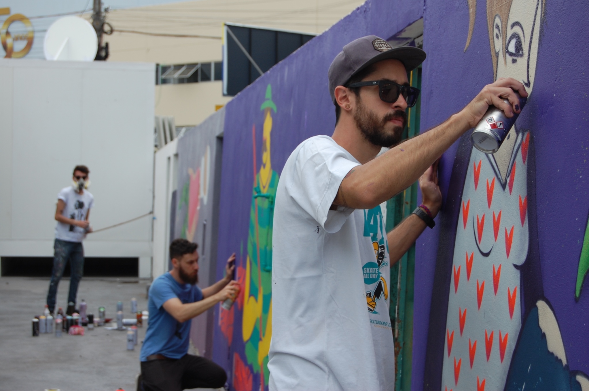 Grafitagem é uma das atrações artísticas da EFAPI 2017