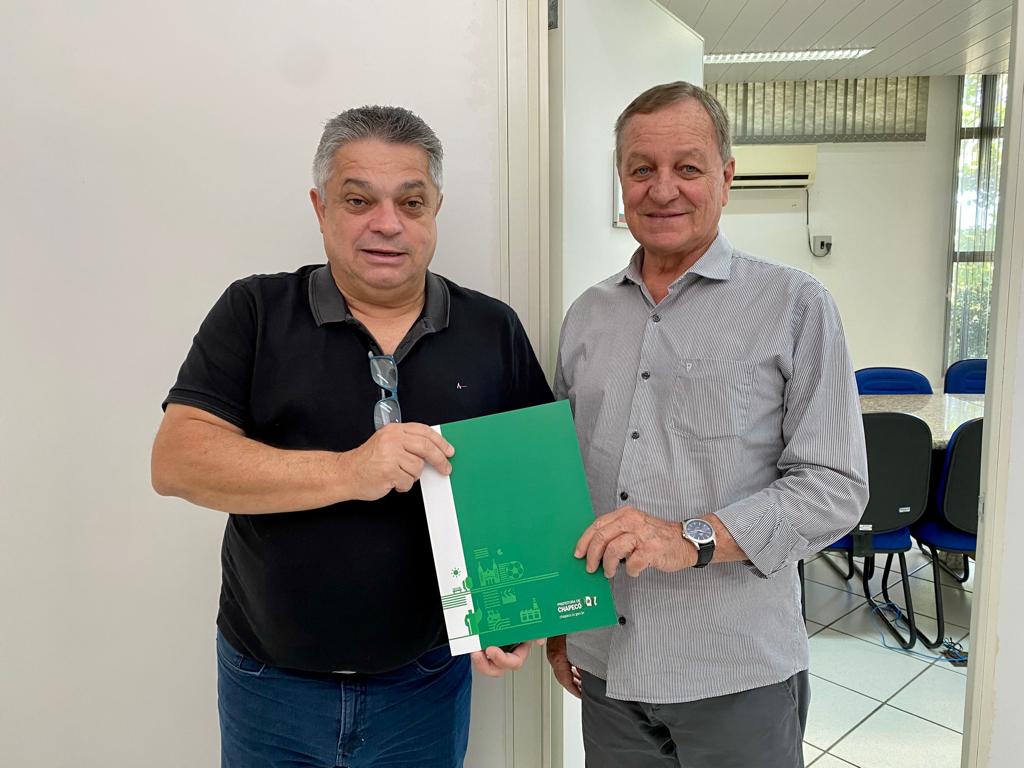Prefeito de Chapecó busca patrocínio junto ao Governo do Estado
