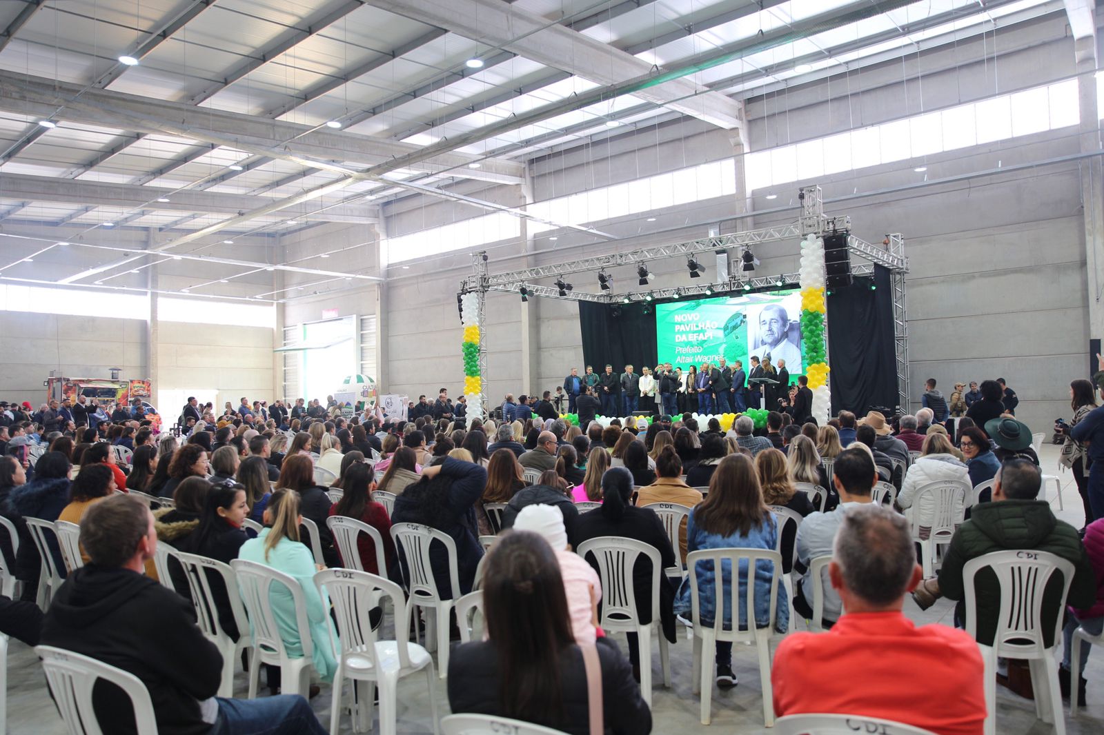 Inaugurado novo Pavilhão da Efapi com 8,7 mil metros quadrados