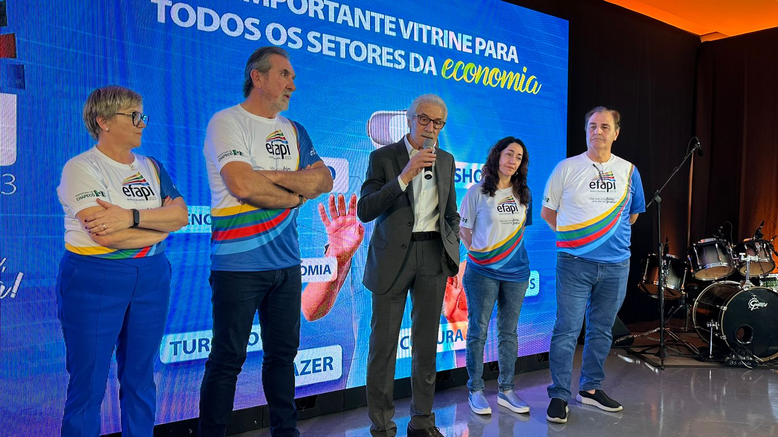 Efapi 2023 teve pré-lançamento no Encontro da Imprensa Catarinense
