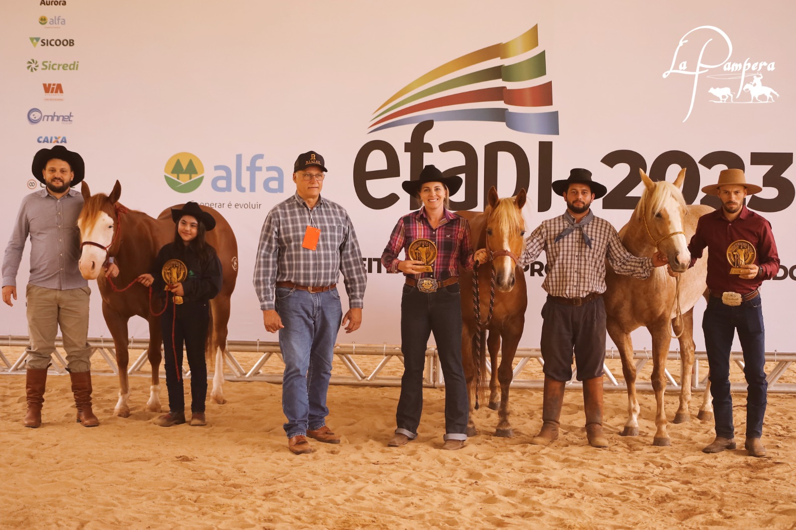 Provas de Quarto de Milha da Efapi tiveram 126 competidores