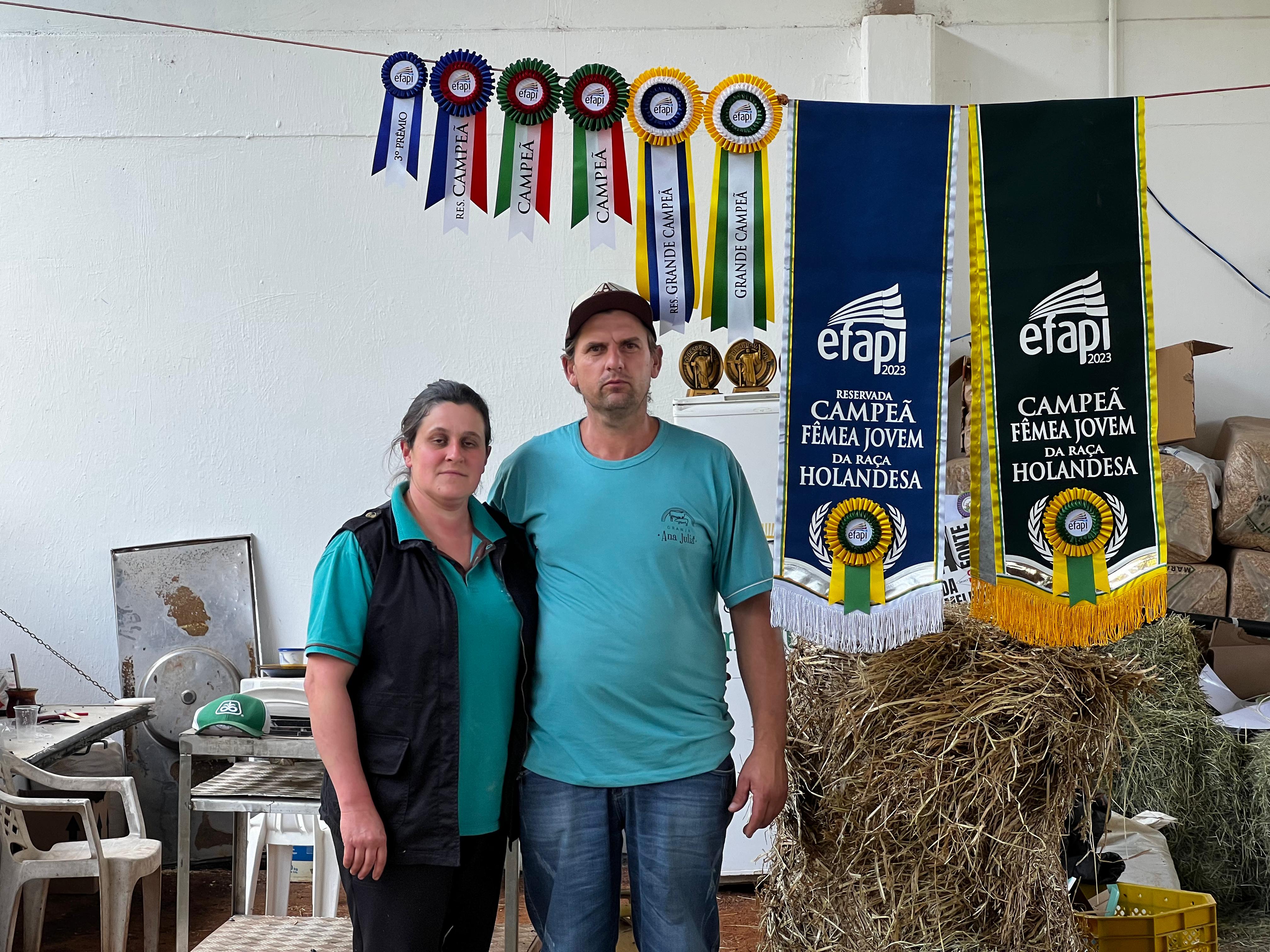 De frentista e funcionária de supermercado a campeões da Efapi