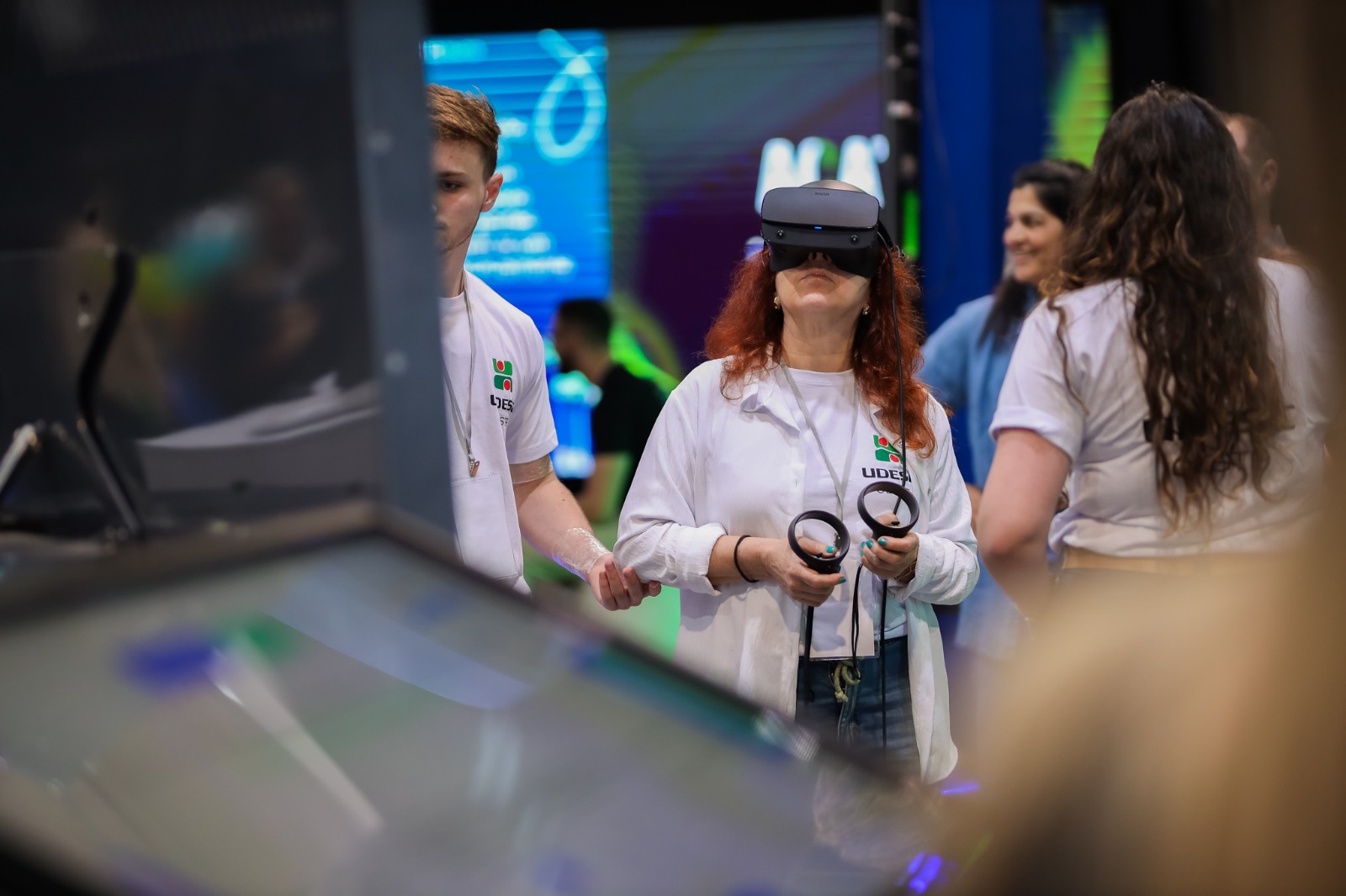 Udesc traz mesa digital e realidade virtual para Parque Desbravalley