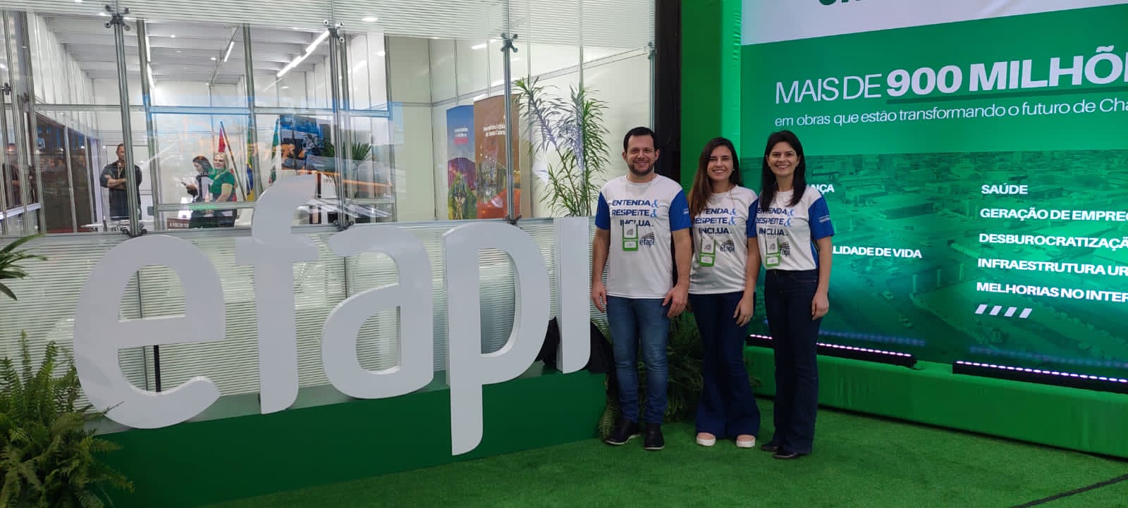 Acessibilidade para os visitantes da Efapi 2023